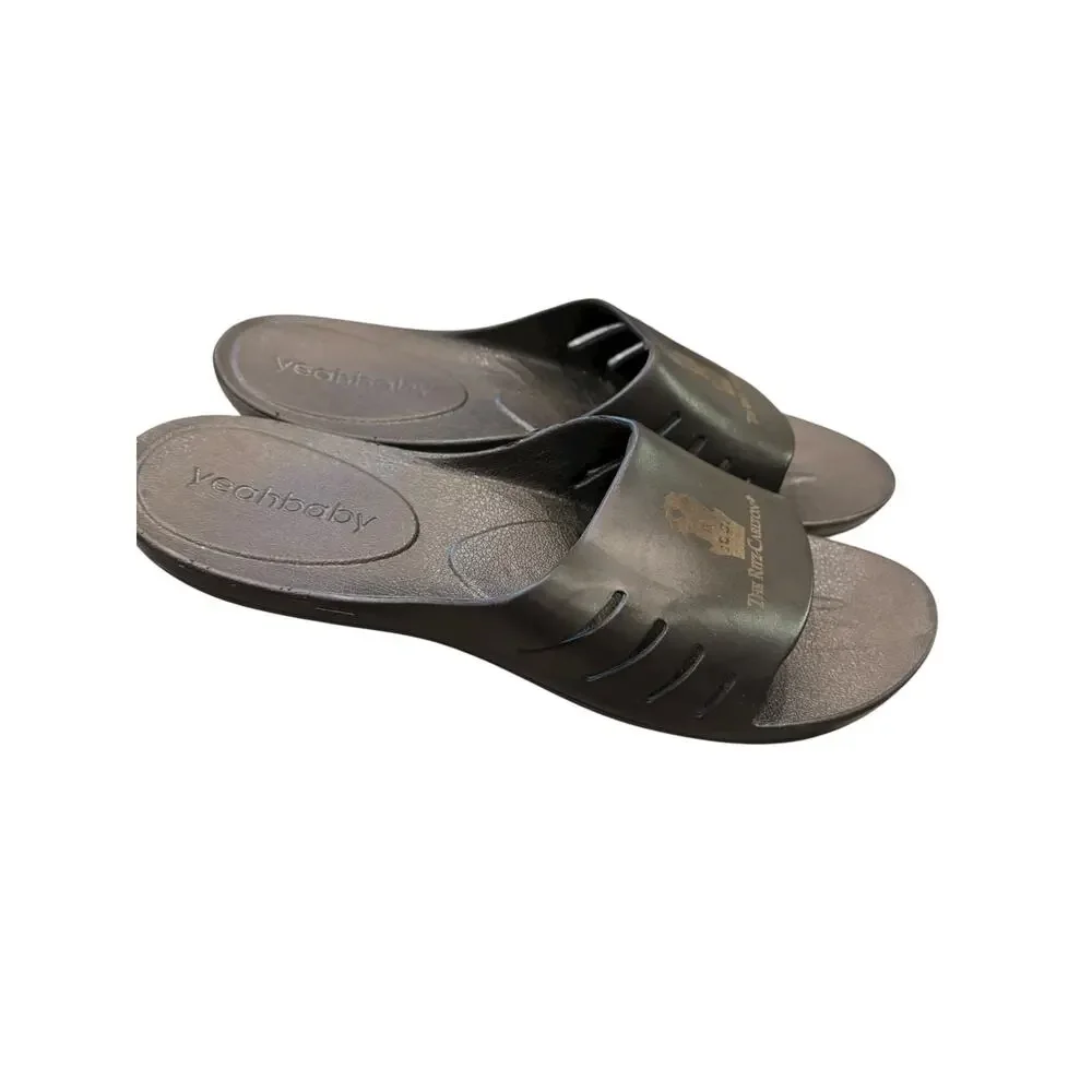Yeahbaby Ritz-Carlton Recovery Slide Sandals Brown M8-9 W10-11 Large